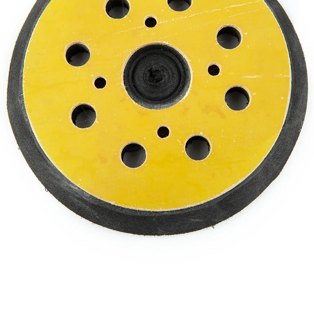5inch 8 Hole Backup Pad Polishing Hole Sander Disc Sanding Backing Built-in Aggressive Mounting Thread Replacement Backing Pad