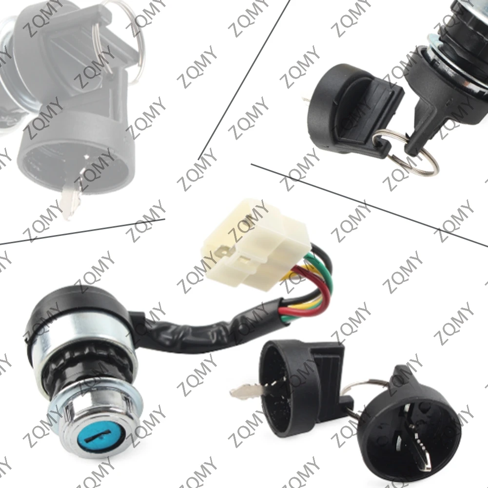 Motorcycle 5 Wire Ignition Key Switch For Chinese Generator 170F 178FA 178F 186F 186FA