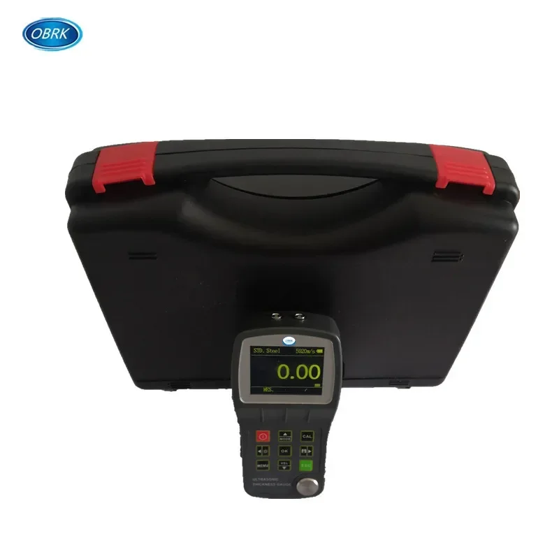 المحمولة الرقمية البلاستيك المعدني السيراميك الزجاج الألياف الزجاجية قياس سمك بالموجات فوق الصوتية الشركات المصنعة #6