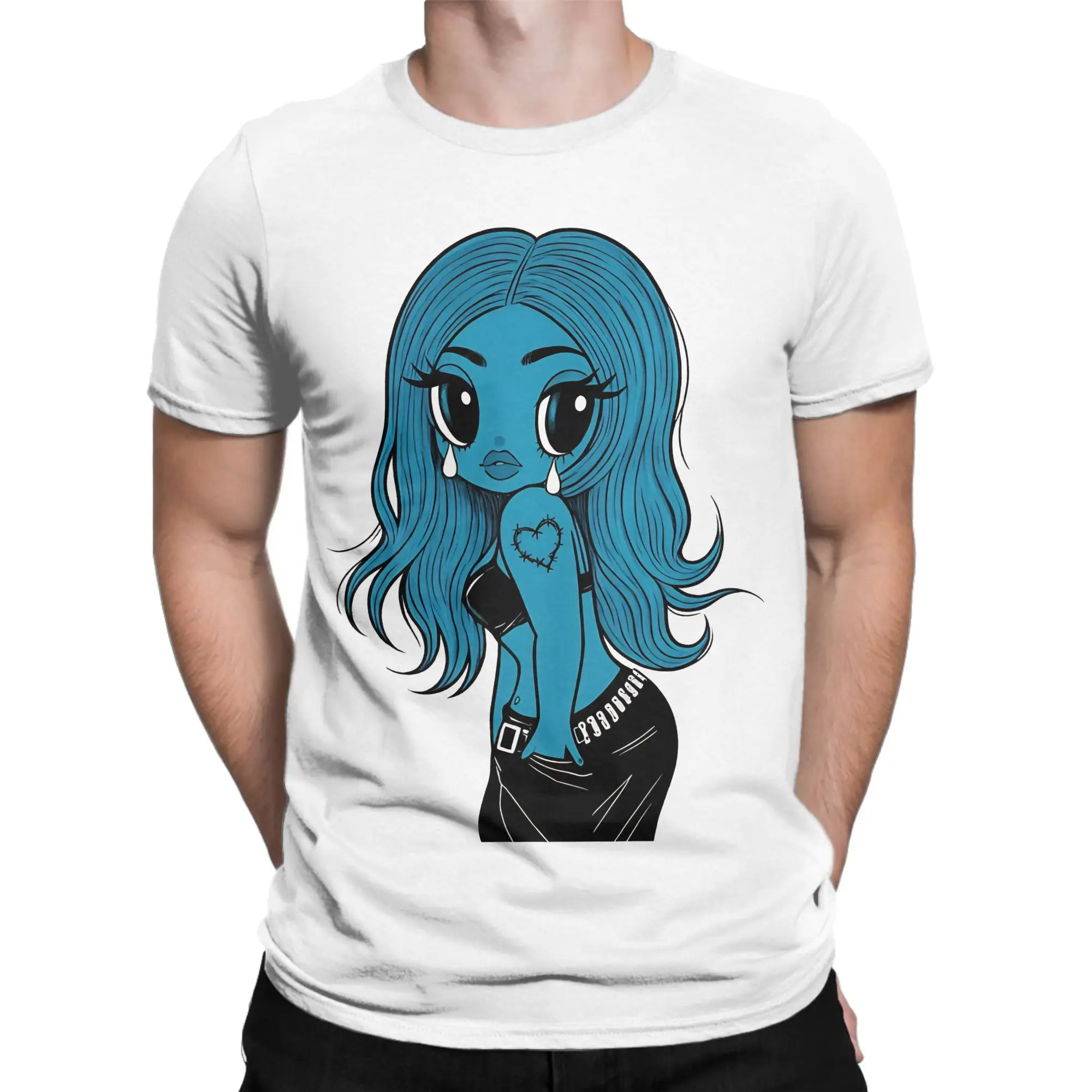 Karol G I Don't Regret Feeling So Much T-Shirts for Men Women  Vintage Pure Cotton Tees Short Sleeve T Shirts Party Clothes