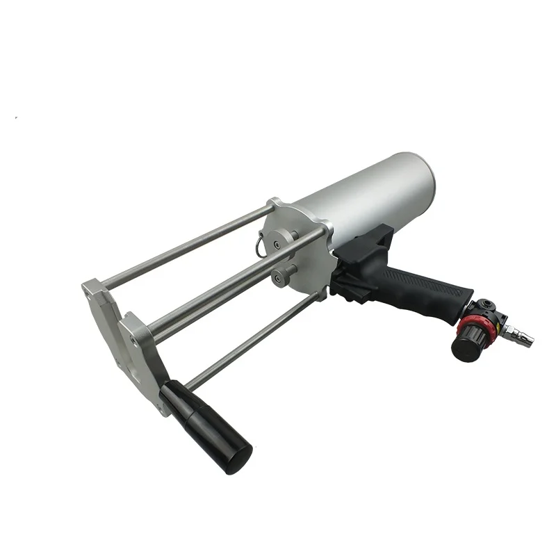 Handheld Large Cylinder Pneumatic Glue Gun True Porcelain Glue Filling AB Dual Tube Seam Sealing High Capacity Pressing DIY OEM