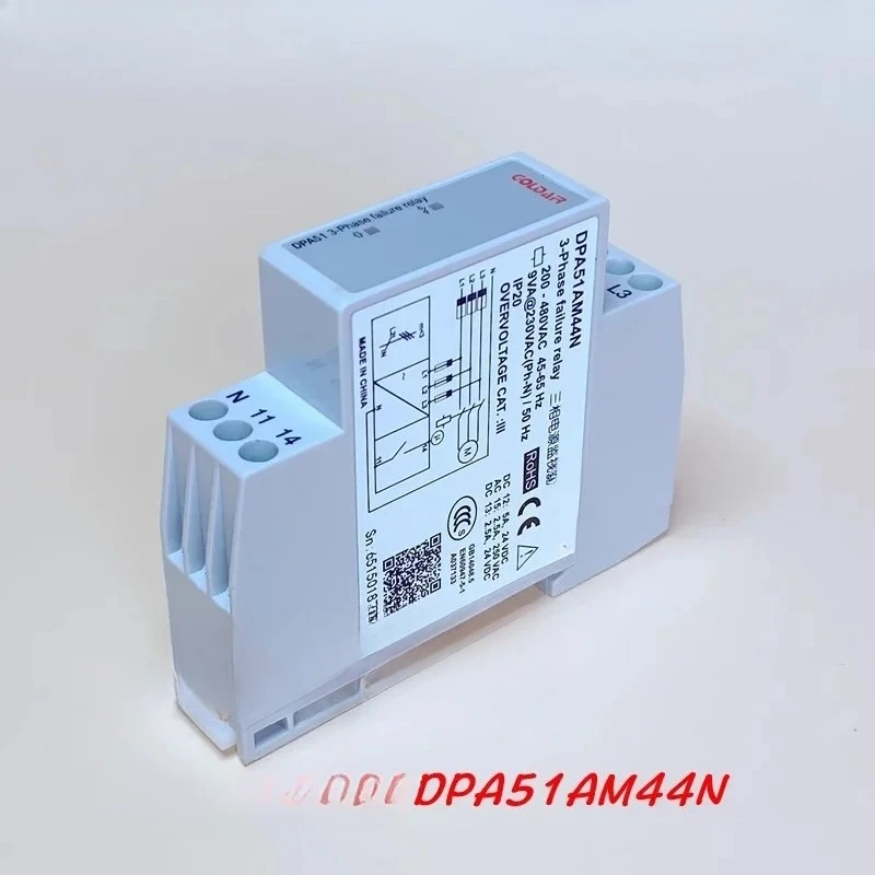 

Missing phase line/missing zero line protection phase sequence relay, three-phase four-wire phase sequence protector DPA51AM44N