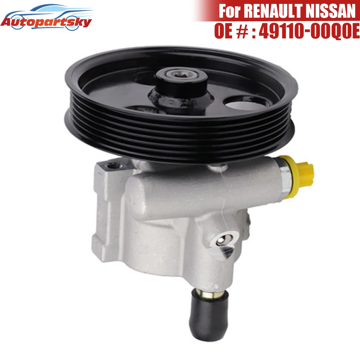 Bomba de direção hidráulica de peças automotivas 49110-00Q0E 49110-5514R B200113599 para Renault Kangool Clio Logan Nissan Platina Lada Largus K4M