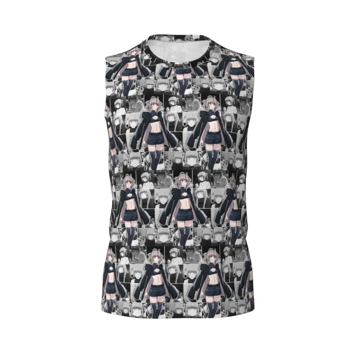 Call Of The Night Anime Nazuna Nanakusa Men Printed Sleeveless T-shirt Casual Hip Hop Street Style Beach Holiday Tank Tops