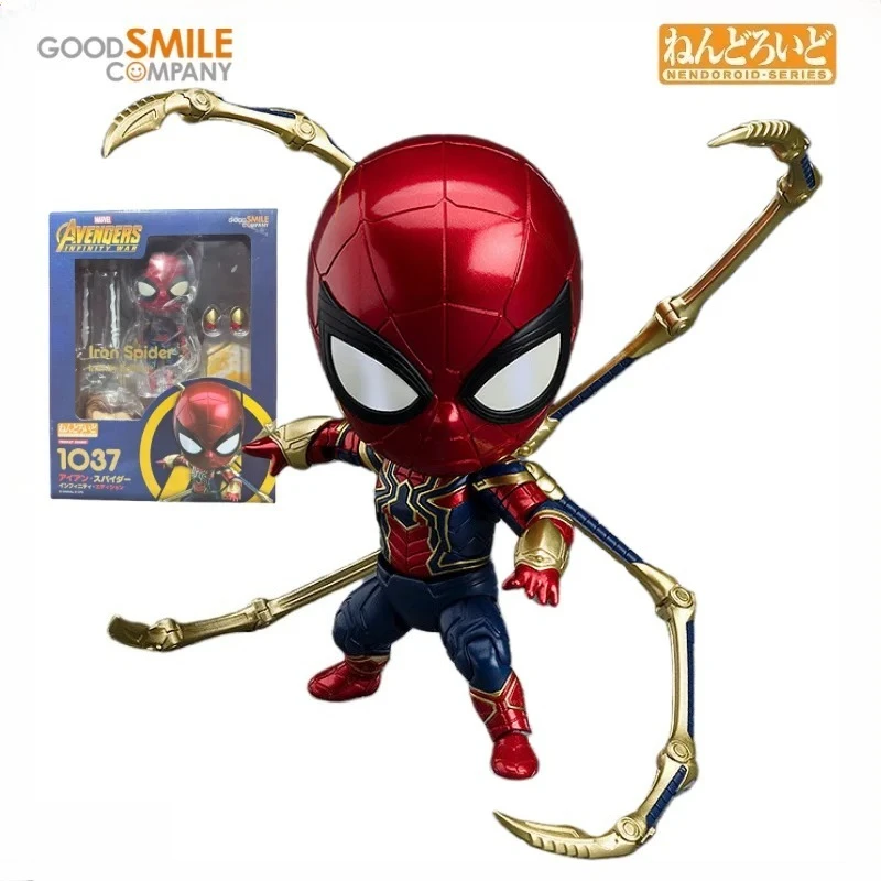 Gsc original nendoroid série homem de ferro endgame edição fora de impressão anime figura brinquedos para meninos presente ornamentos colecionáveis