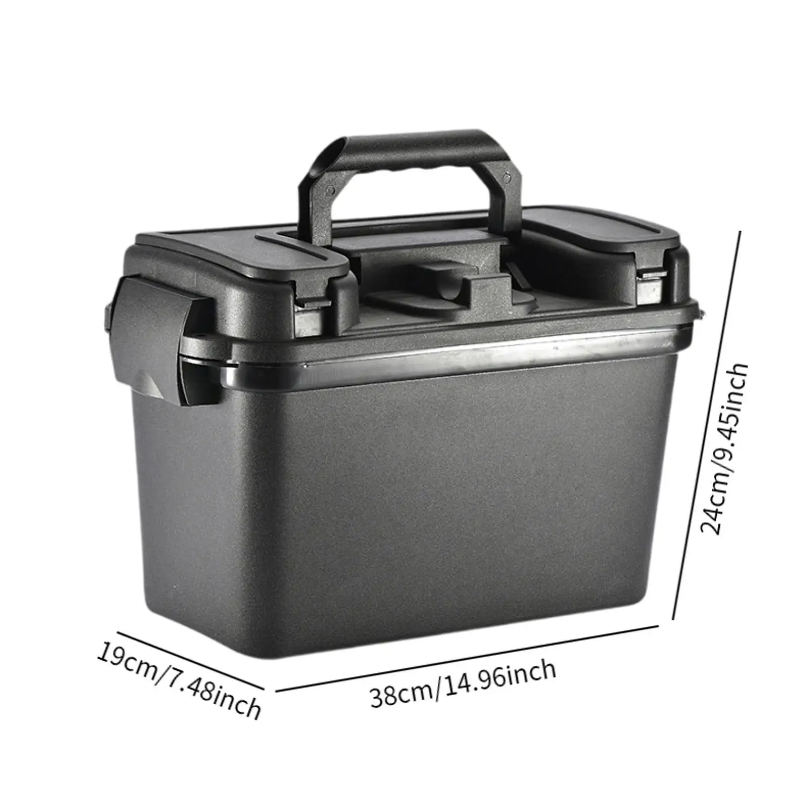 Angelkoffer, multifunktional, robust, robust, Werkzeugorganisation, verschleißfest