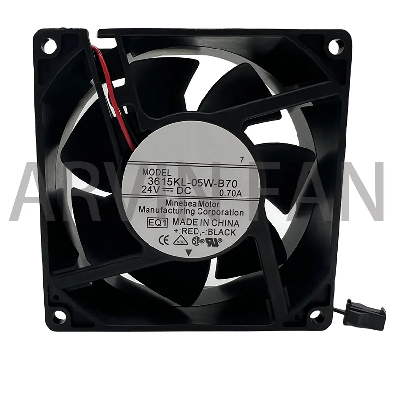 Original 3615KL-05W-B70 24V 0.7A 9cm Dedicated Drive ACS510/550 Inverter Fan