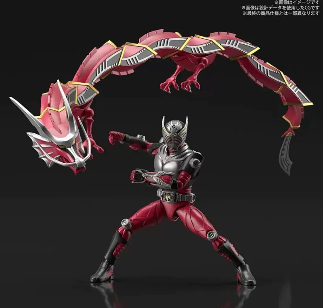 Figurka Kamen Rider Ryuki Bandai Anime, dostępna od ręki, model kolekcjonerski, prezent, ozdoba kolekcjonerska, standardowy prezent kolekcjonerski.