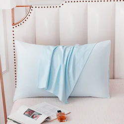 Cotton Pillowcase High-Quality Envelope Pillowcover Solid Color Bedding Pillow Case 40x60 48x74 50x90 Sleep Pillow Cover