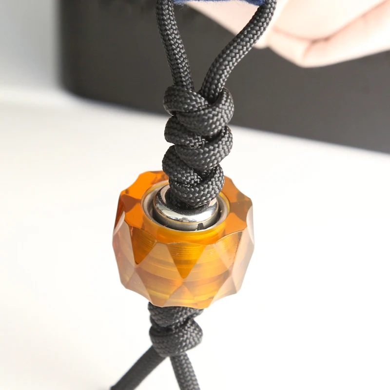 Rombo Pei Fidget Spinner Giocattoli di decompressione Spinner a mano Fidget Toys Ombrello Corda EDC Paracord Accessorio Regali per adulti