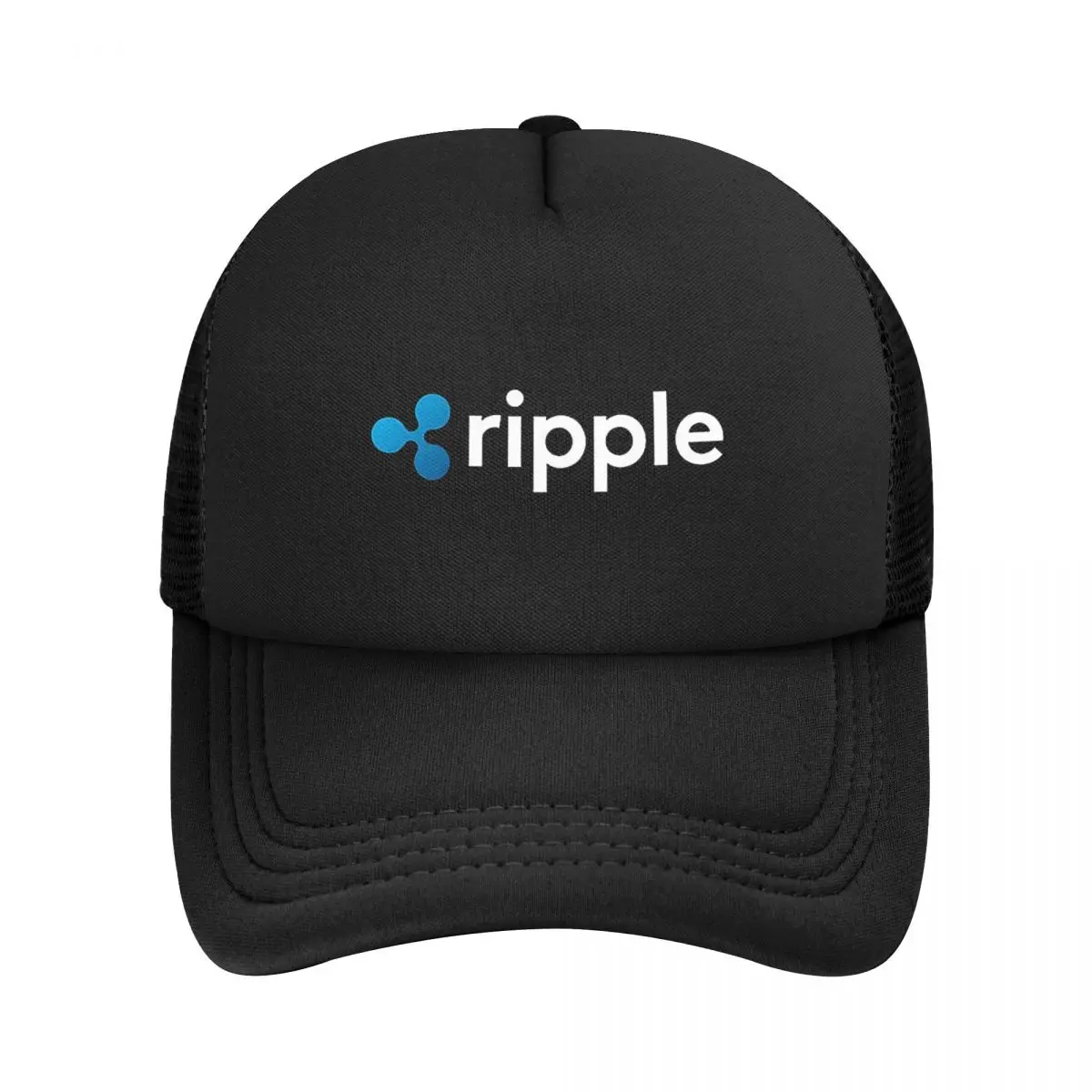 Ripple (XRP) Crypto Mesh Baseball Caps Snapback Fashion Baseball Hats Breathable Casual Casquette Outdoor Unisex