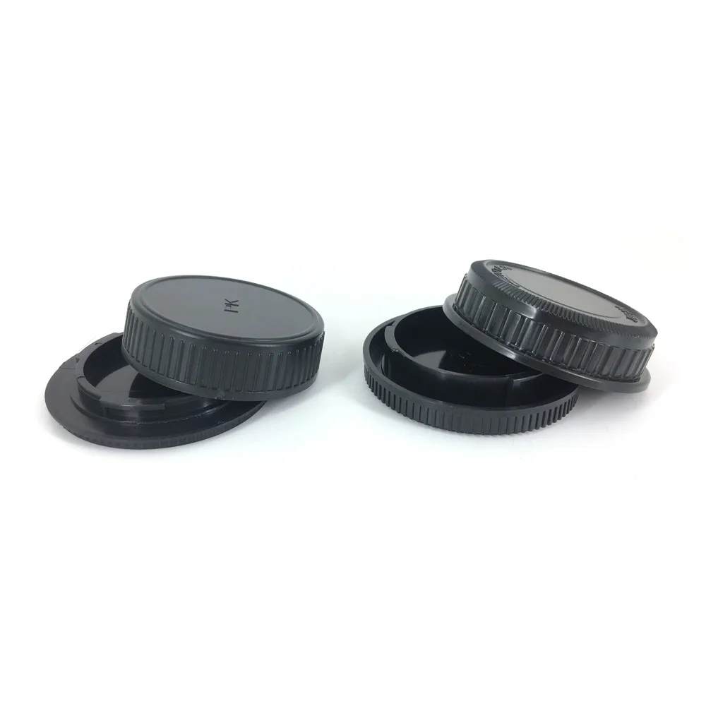 Rear Lens Cap Cover + Camera Front Body Cap for Pentax DSLR and PK Lens K3 K5II K50 K-R K-M K-S1 K-S2