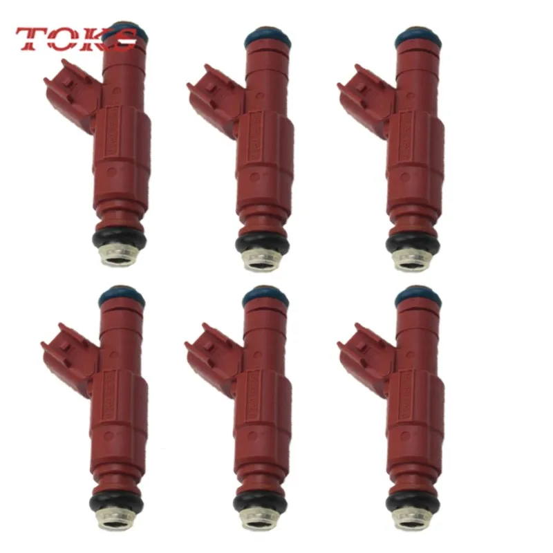 

6Pcs 12-hole Fuel Injector Set Fit For Jeep Wrangler Ford 0280156161