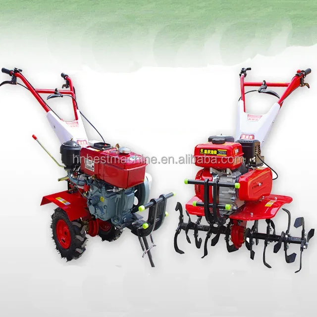 Small Walking Micro Tillage Machine/mini Power Tiller/Orchard Tillage Soil Machine