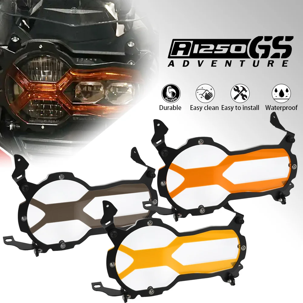 

R 1250 GS 2025 2024 For BMW R1250GS Adventure/Trophy 2019 Motorcycle Accessories Headlight Protector Head Lights Guard Cover