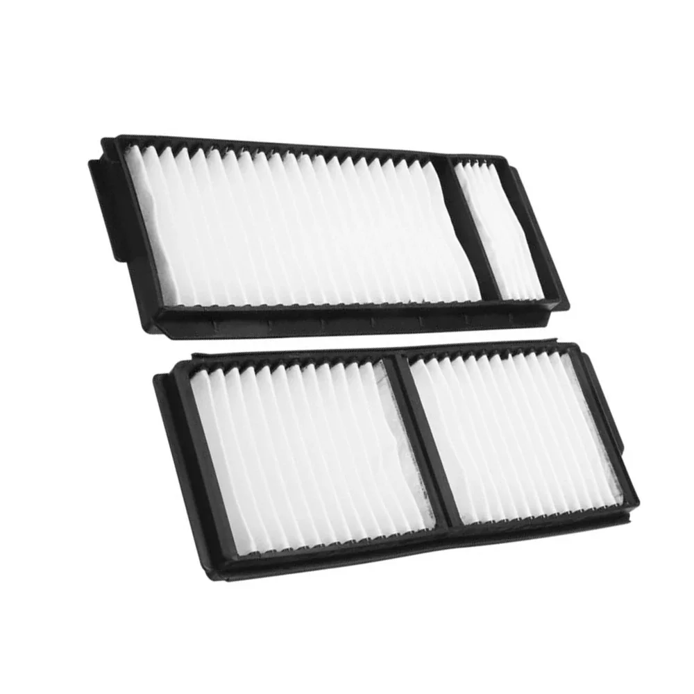 2x Car Front Cabin Air Filters Auto Air Conditioning Fiber Cabin For Mazda 3 2004-2009 5 2006-2010 Automobile Parts Accessories