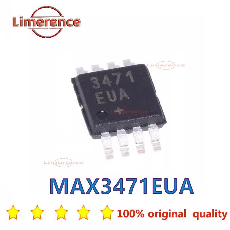MAX3471EUA MSOP-8 RS-485/RS-422 5pcs