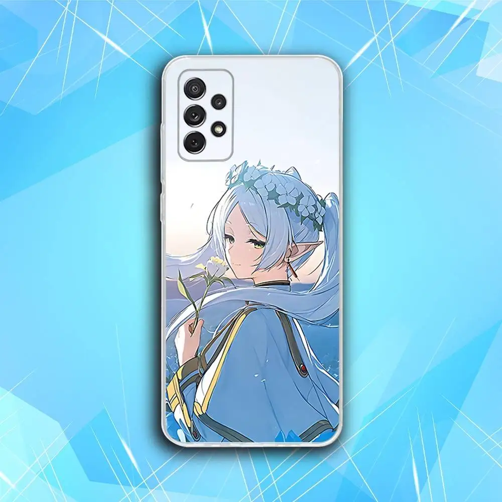 S-Sousou No F-Frieren Phone Case For Samsung S30,23,21,22,20, FE lite,S10,9,8,7 PIus Note20ultra Soft Transparent