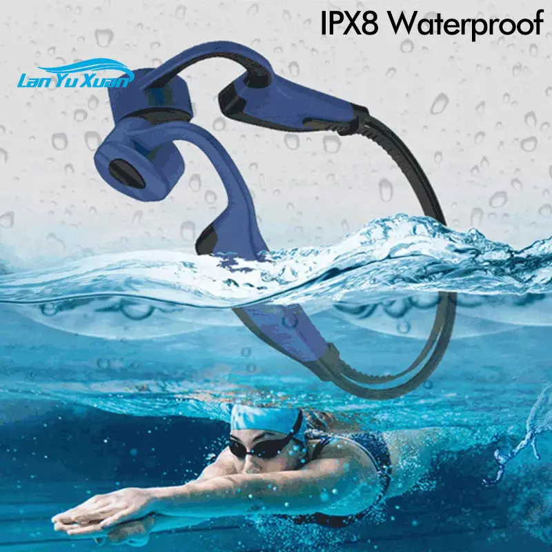 

New Swim Bone Conduction Headphones Bluetooth Wireless Earphone 16GB MP3 Music Player Waterproof Earbuds Fitness Sport Headset