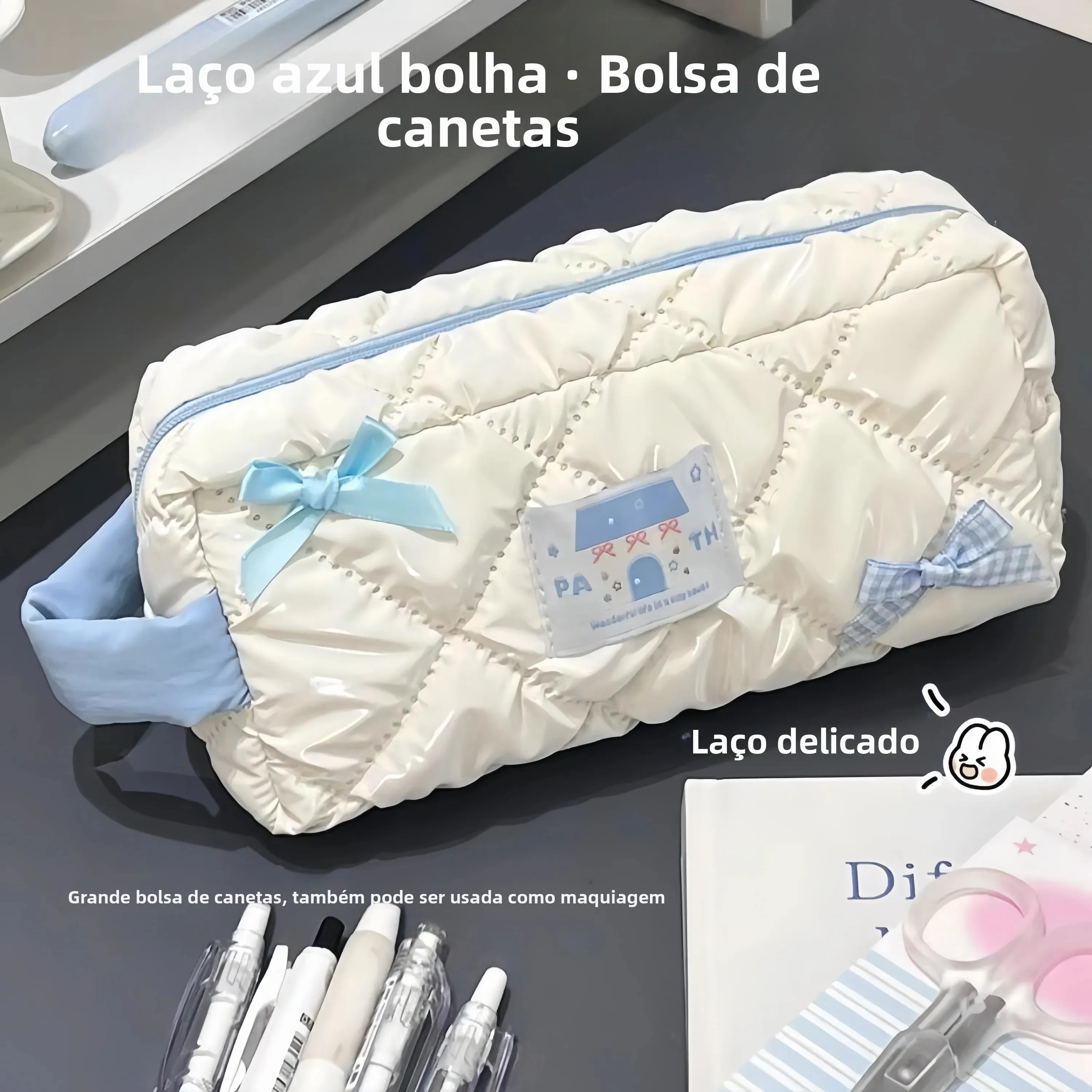 adorable-large-capacity-pencil-case-for-girls-high-school-freshman-sophomore-college-ins-knot-cute-stationery-case