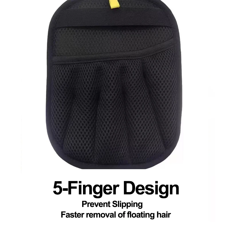 1/2/3 قطعة كهرباء إزالة شعر الحيوانات الأليفة قفازات القط الكلب مجموعة الشعر فرشاة الشائكة جهاز المنزل مكشطة الشعر قفازات التهيأ #3