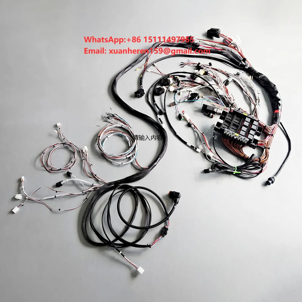 Custom Fire Truck Control Module Wiring Harness Engine Complete Automotive Cable Assembly Wire Harness