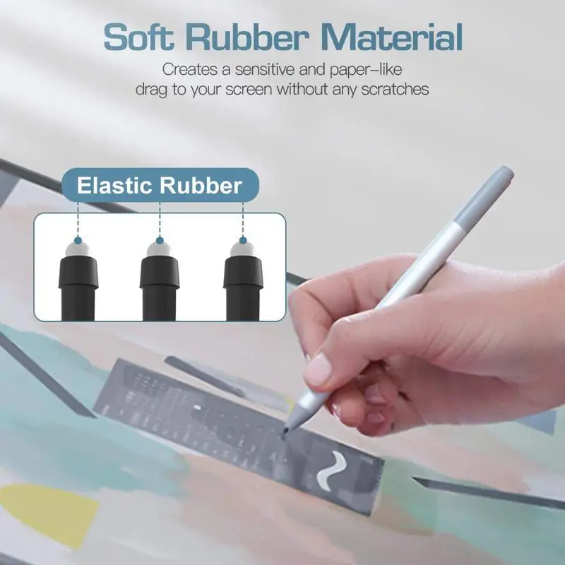 3 قطعة HB عبوة قلم ممتاز متين مع حساسية عالية لسطح Pro4/5/6/7 سطح برو قلم سطحي ناعم نصائح استبدال