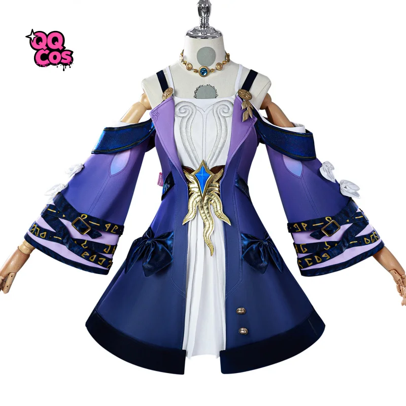 

Honkai: Star Rail Cyrene Косплей Костюм Хэллоуин Карнавал Вечеринка Рождество Игры Ролевая Одежда Одежда QQ Cos