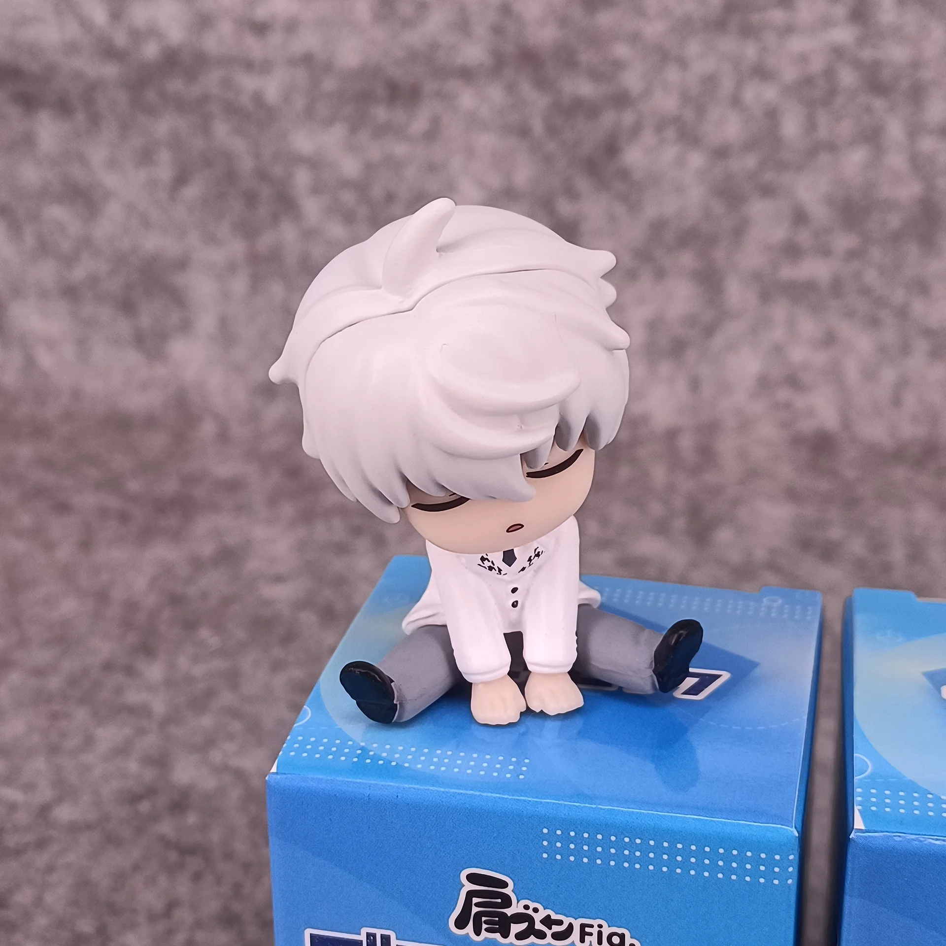 4pcs/set Anime BLUE LOCK Q-version Sitting posture Action Figure PVC Model Statue Twisted Egg doll Toy Desk Decor Gifts boxed