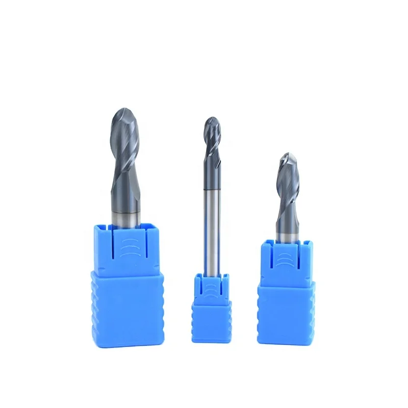 

HRC 45 Carbide Ball Head End Mill Cnc Tool Milling Cutter for Steel