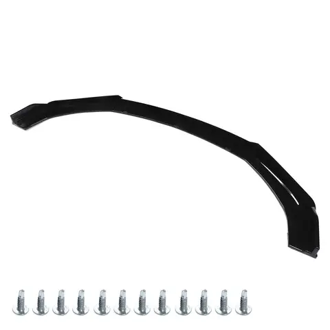 글로스 블랙 프론트 범퍼 립 스플리터 키트, 하이 터프니스 프론트 스포일러 바디 키트, 3 개