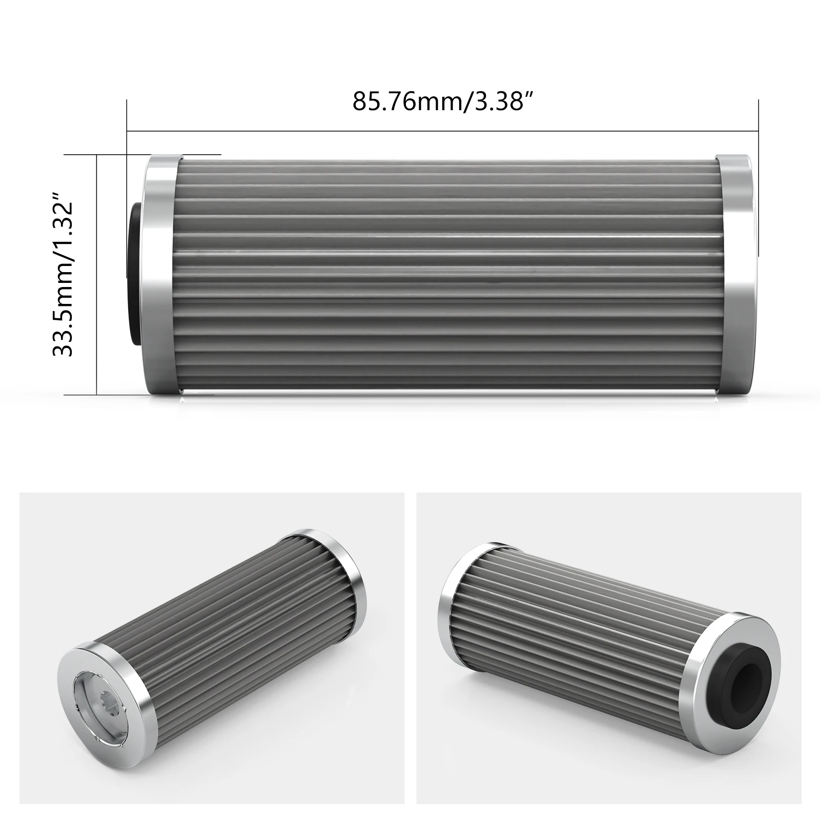 NICECNC For KTM EXC 250F SXF 250 SXF 450 2015-2025 35 Micron Magnetic Oil Filter EXCF 350 EXC 450 XCF-W 350 450 500 SMR 450
