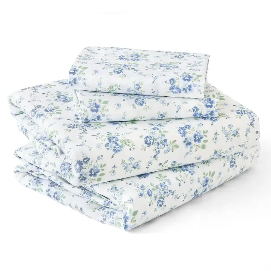 

Queen Size 4 Piece Sheet Set, Soft Breathable Bed Sheet Set for Bedroom with Deep Pocket Up to 16, WrinkleFree amp Cooling Beddi