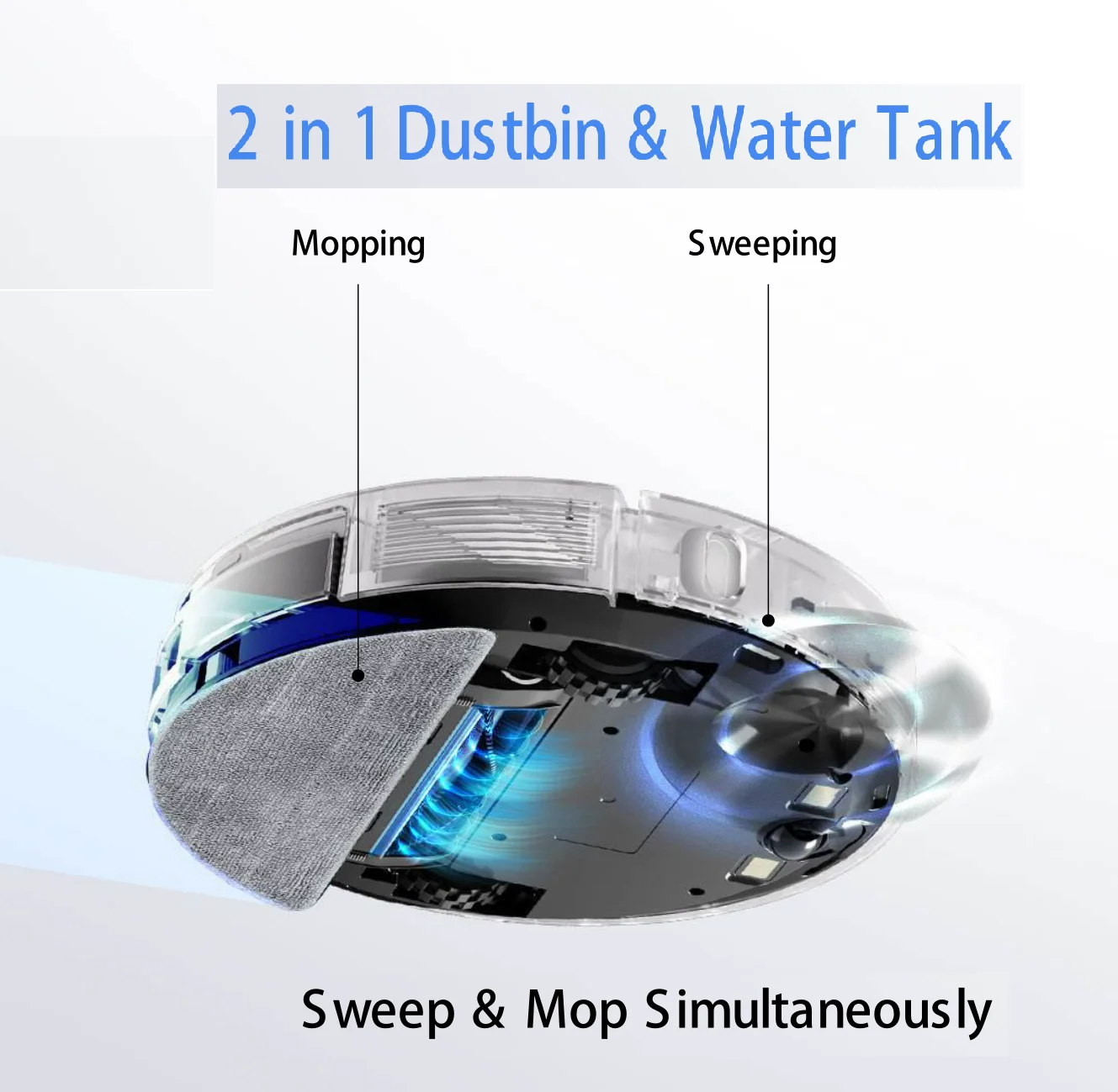 G7 Newest Robot Vacuum Cleaner With Selfemptying Dustbin