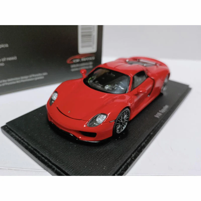 

Искровой автомобиль.tima, масштаб 1/43, 918, Spyder, имитация смолы, модель автомобиля, статическая коллекция, украшенные праздничные подарки, игрушки