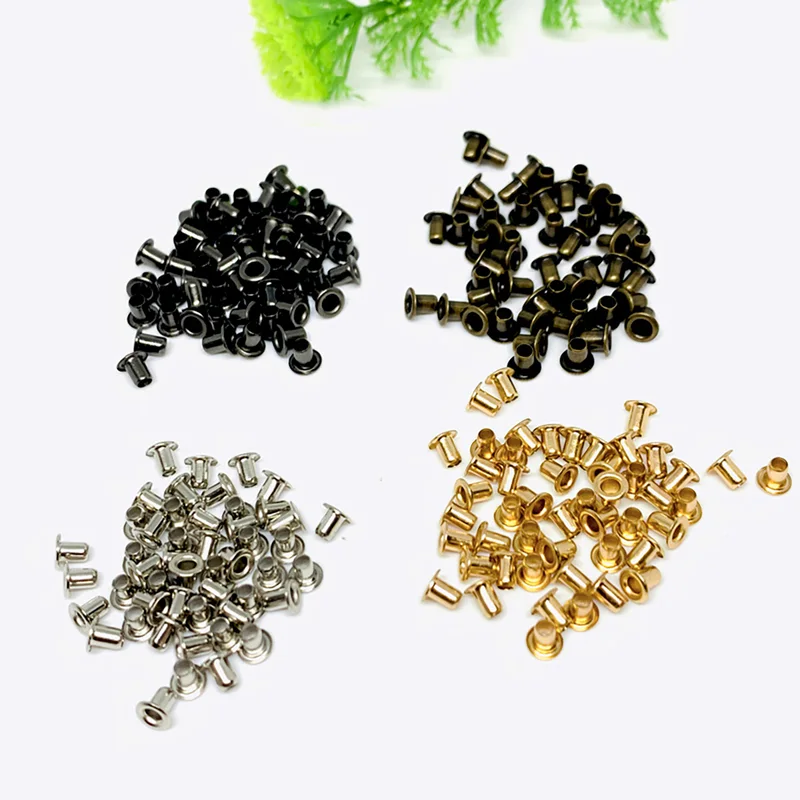 Ösen für Schuhe und Kleidung 1,5 bis 2,5 mm in Kupfer