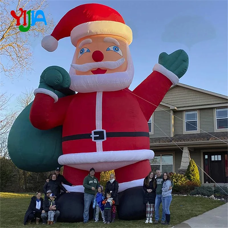 

26/20/14Ft Commercial Giant Inflatable Santa Claus Outdoor Blow Up Christmas Decoration For Yard Party Xmas Decorations I