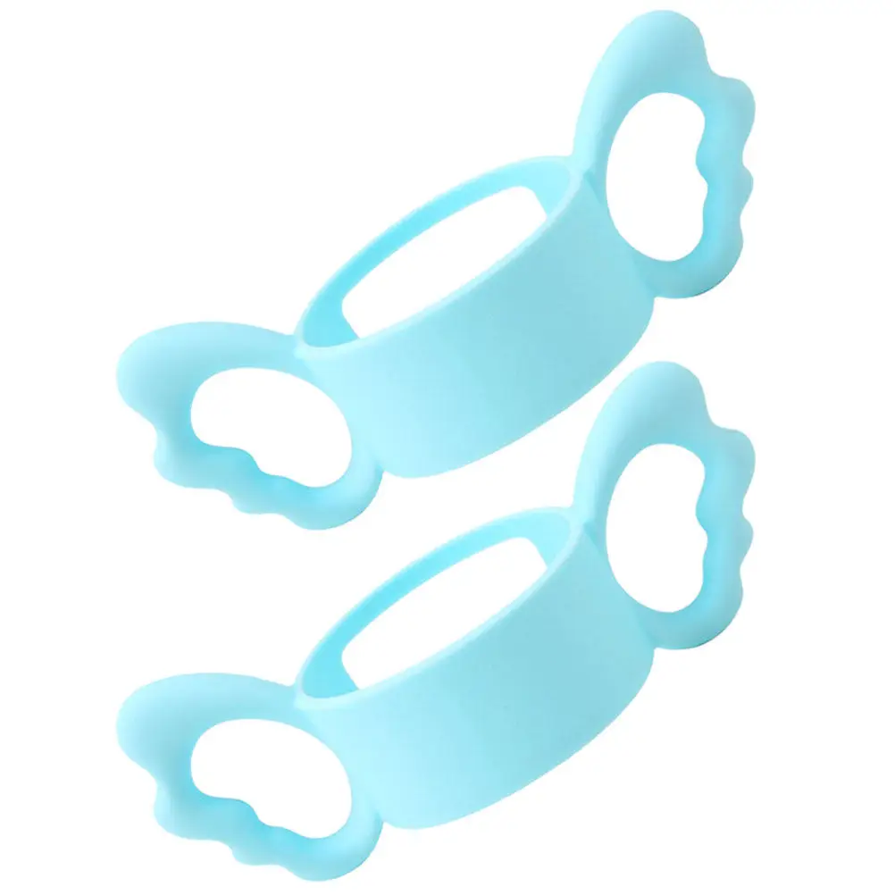 

2Pcs Silicone Bottle Handle for Baby Feeding Ergonomic Grip Non-Slip Flexible Bpa Bottle Holder Compatible with Most