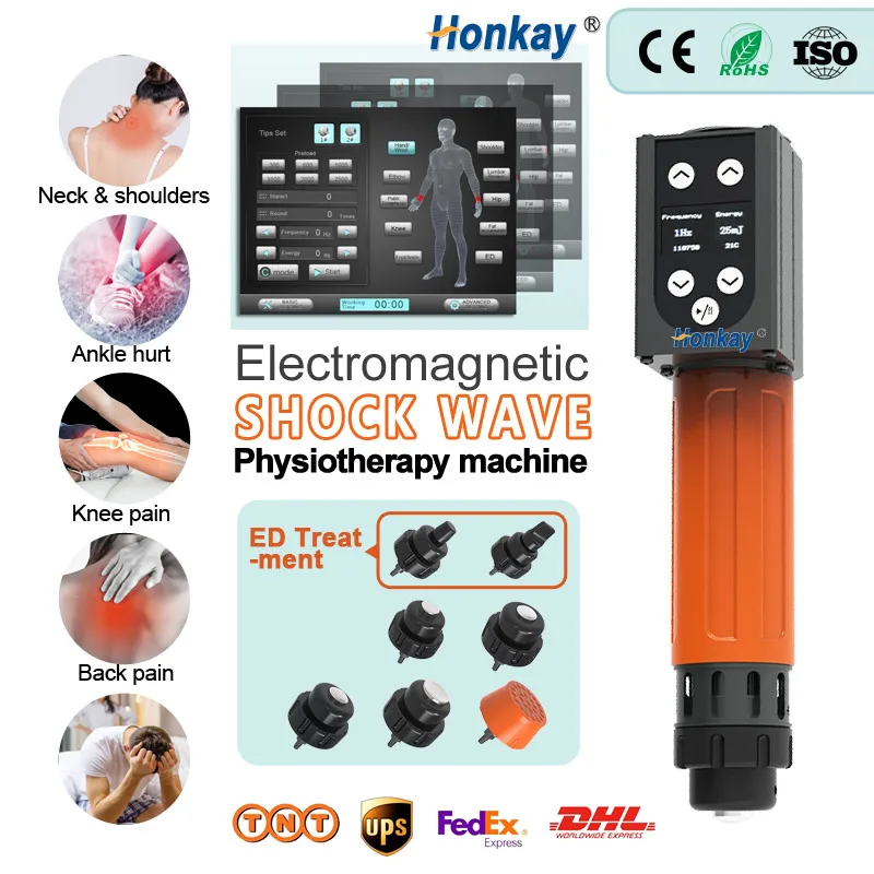 High Power 7 Tips Ed Shock Waves Equipment Shockwave Therapy Machine With Erectile Dysfunction Shockwave Therapy