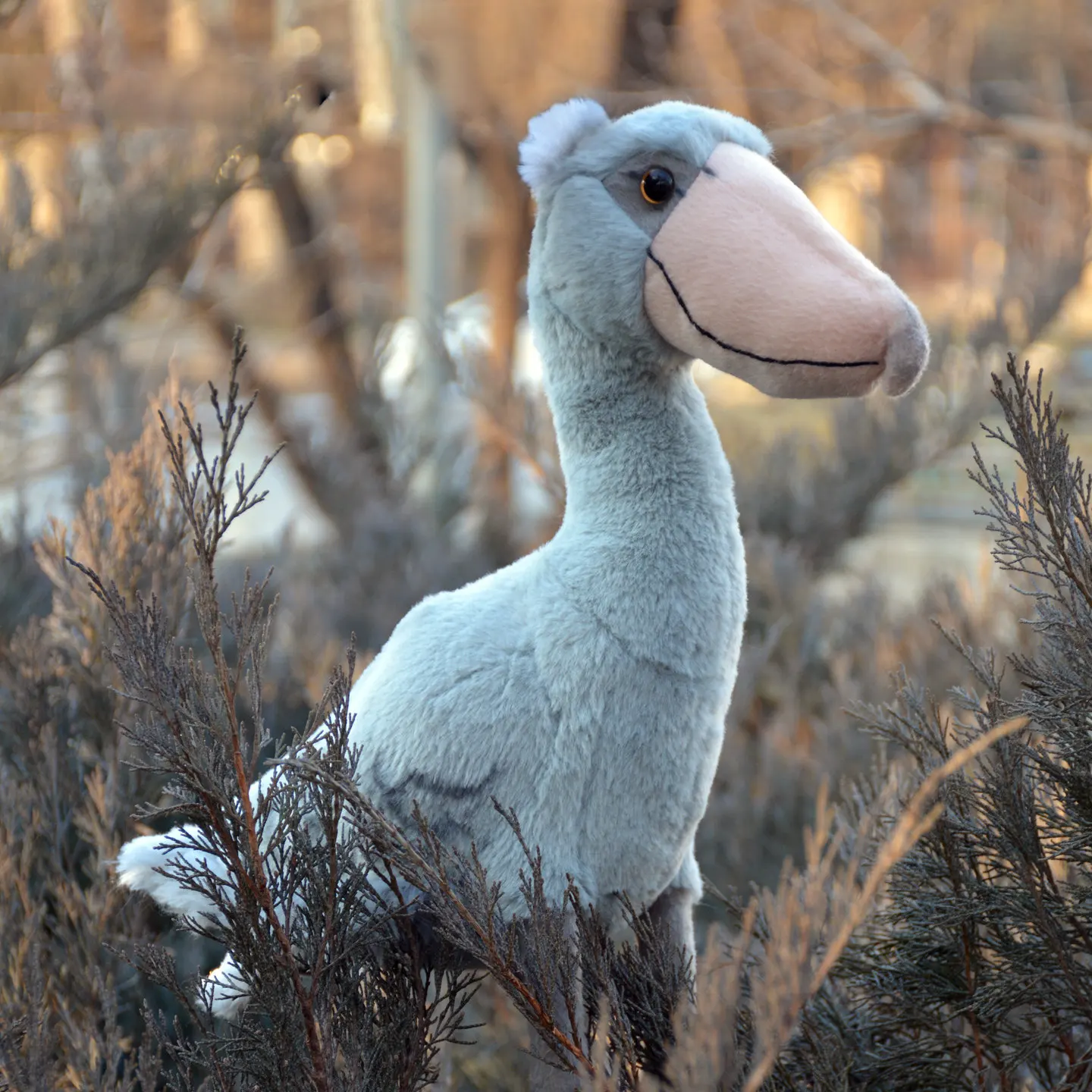 

H30cm Adorable and Cute Whistling Cormorant Plush Toy Doll Fabric Doll Bird Animal Model Kids Girl Birthday Gift