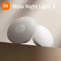 New Xiaomi Mijia Night Light 3 Smart Human Body Motion Sensor Dimmable Control 120° lighting Stairs Bedroom Mi Sensitive Light