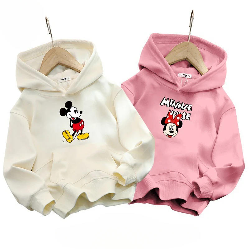 Disney Mickey Mouse Cartoon Anime periphery Women's Hoodie Autumn and Winter new style Fashion Trends Couple's clothing hoodie