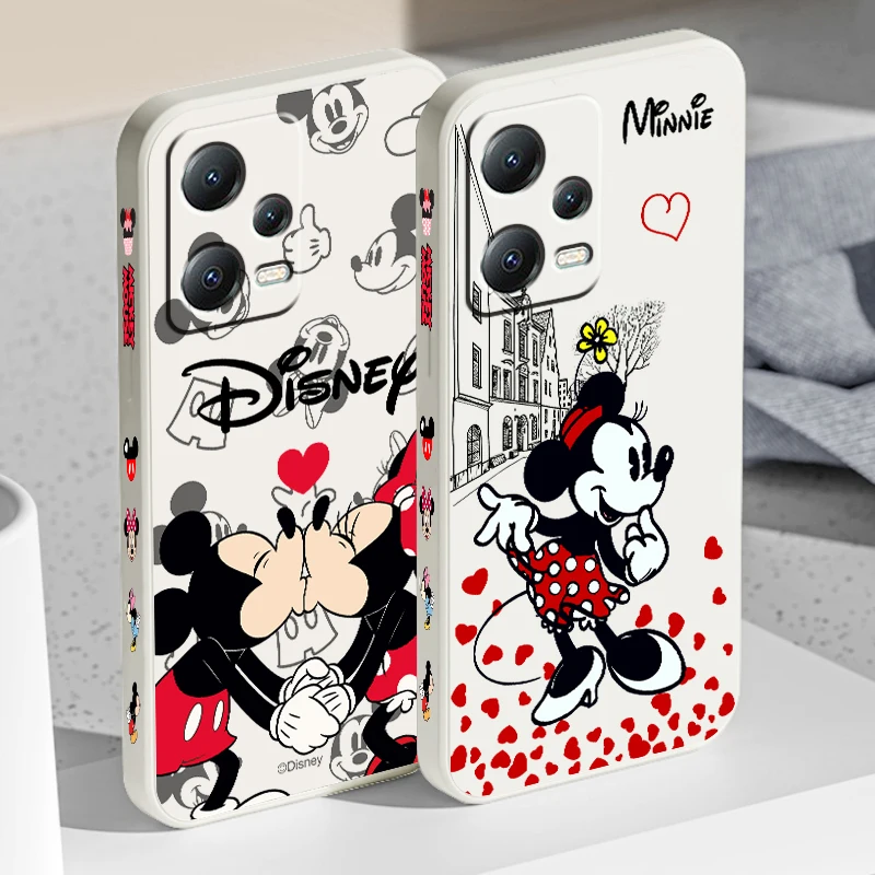 Disney-funda de teléfono para Xiaomi Redmi Note 12, 12S, 12R, 11, 11T, 11S, 10, 10S, 9, 8T, Pro Plus, 5G