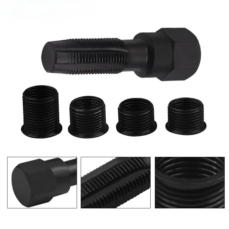Spark Plug Rethreader Kit Thread Repair Tool Thread Repair Kit Spark Plug 1 Set Car Tools Car Cylinder Repair tool