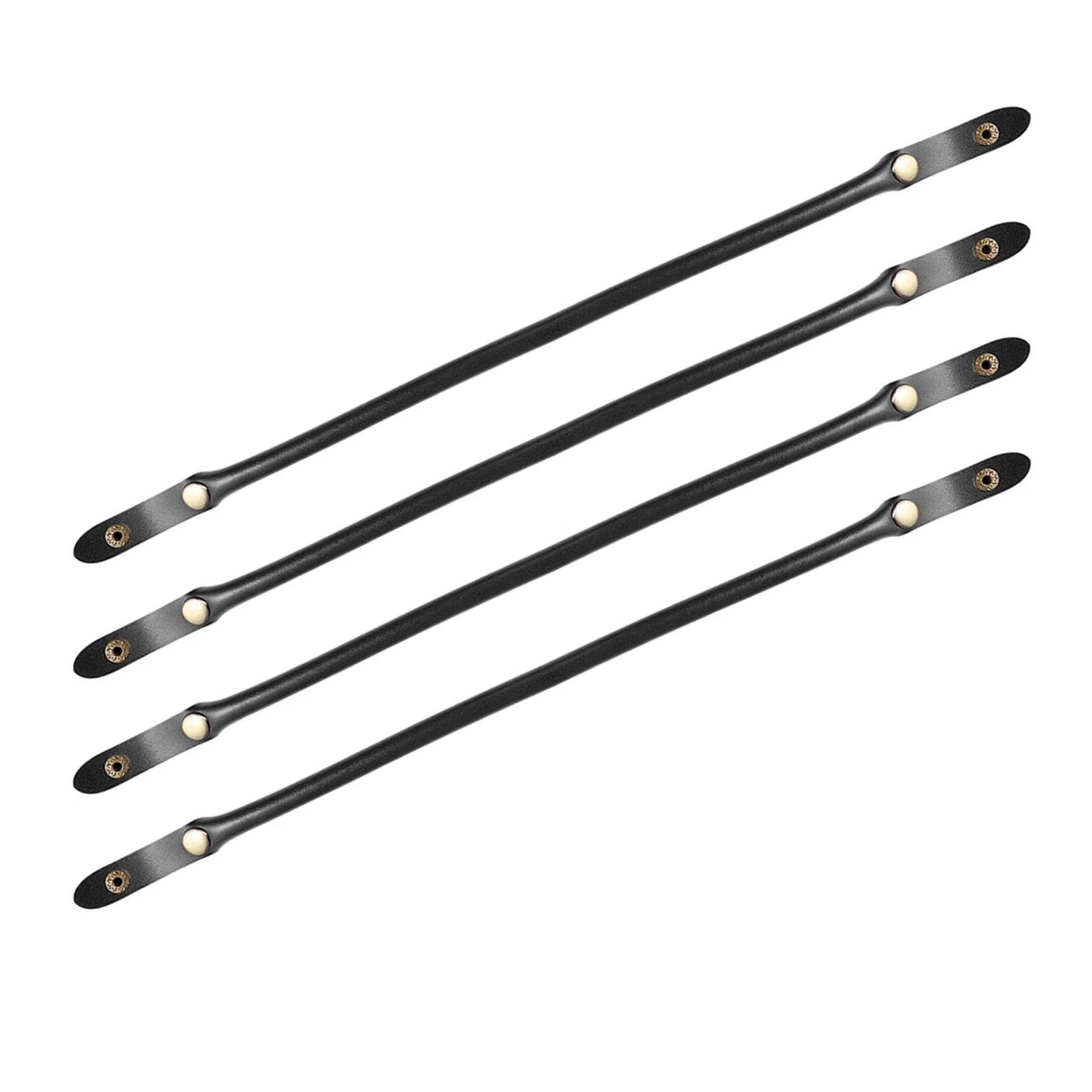 

4Pcs PU Short Purse Handle Replacement Straps Comfortable U-Shaped Handbag Strap Detachable Tote Bag Replacement