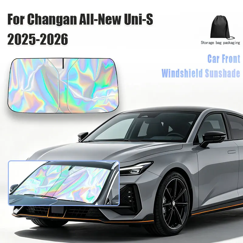 

For Changan All-New Uni-S 2025-2026 Car Windshield Sunshade Cover Front Window Sun Shade Visor Auto Interior UV Protection