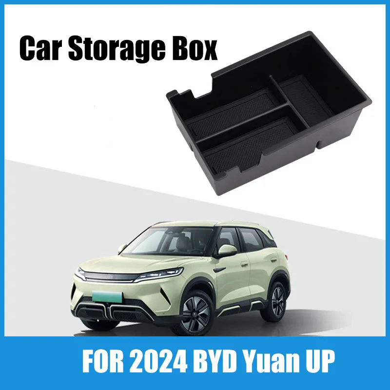 

Suitable for 2024 BYD Yuan UP central control storage box armrest box storage storage box auto accessories supplies