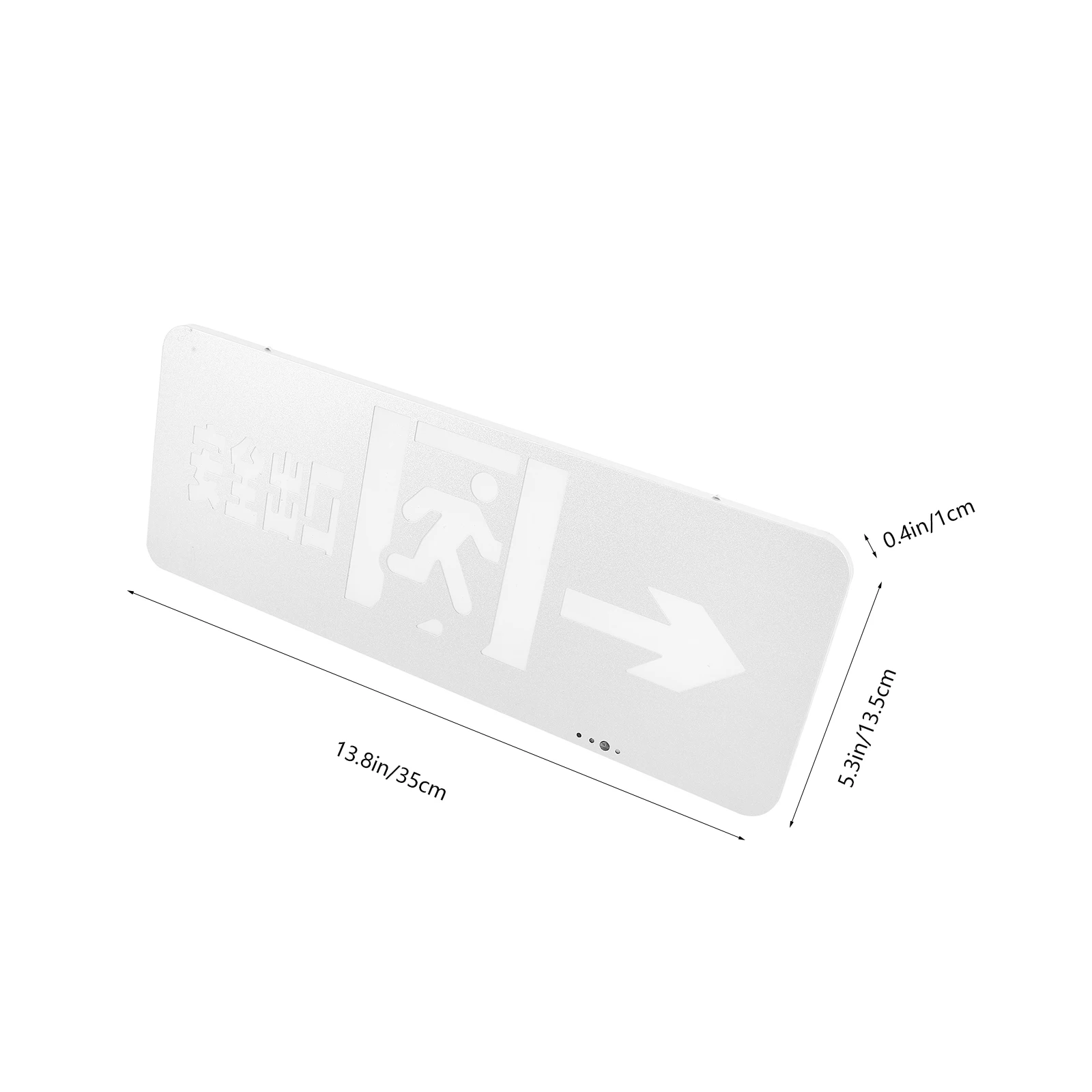 

Safety Exit Indicator Light Evacuation Lighting Emergency Lights Led Commercial Lighted Signs Fire for Business