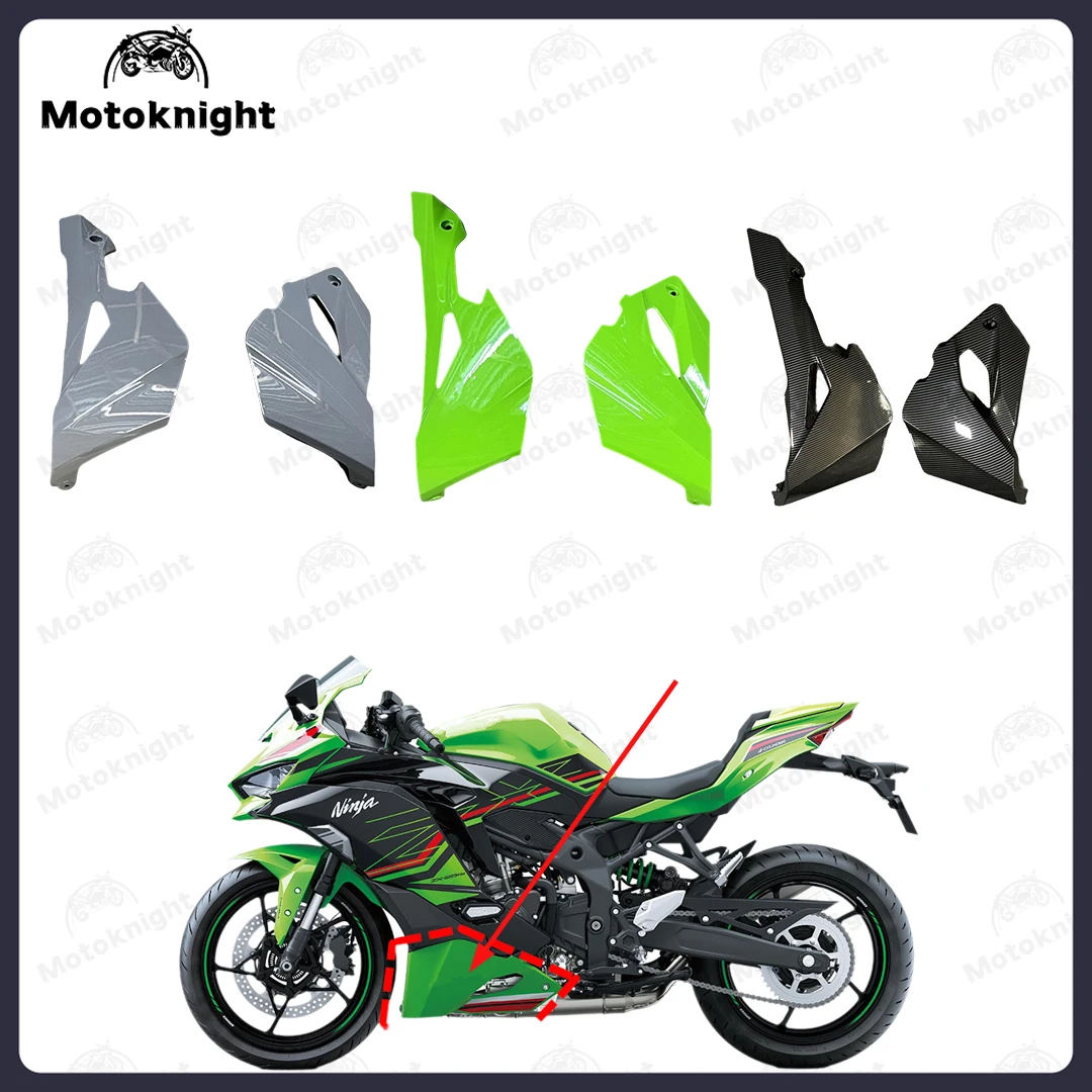

Fit For KAWASAKI ZX-4R ZX-4RR ZX4R ZX4RR 2023 2024 2025 Lower Left Right Side Cover ABS Plastic Motorcycle Parts‌