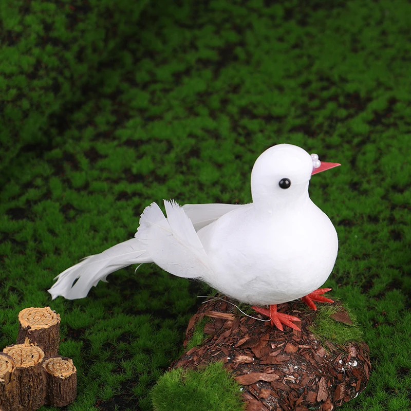 New Creative Random Artificial Birds Fake Foam Animal Simulation Feather Birds Models DIY Wedding Home Garden Ornament Decor 1pc